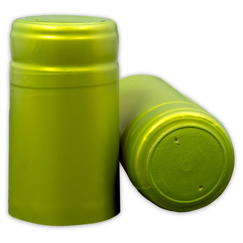 Bottle Shrink Capsules: Lime Green (30 Count)
