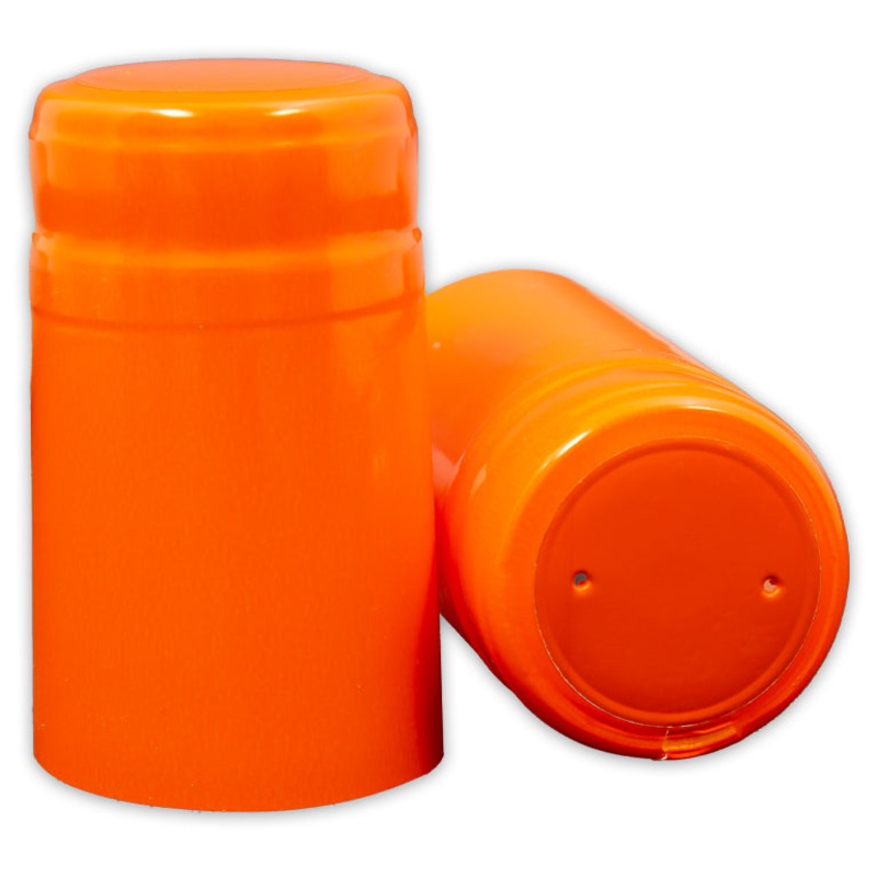 Bottle Shrink Capsules: Orange (30 Count)