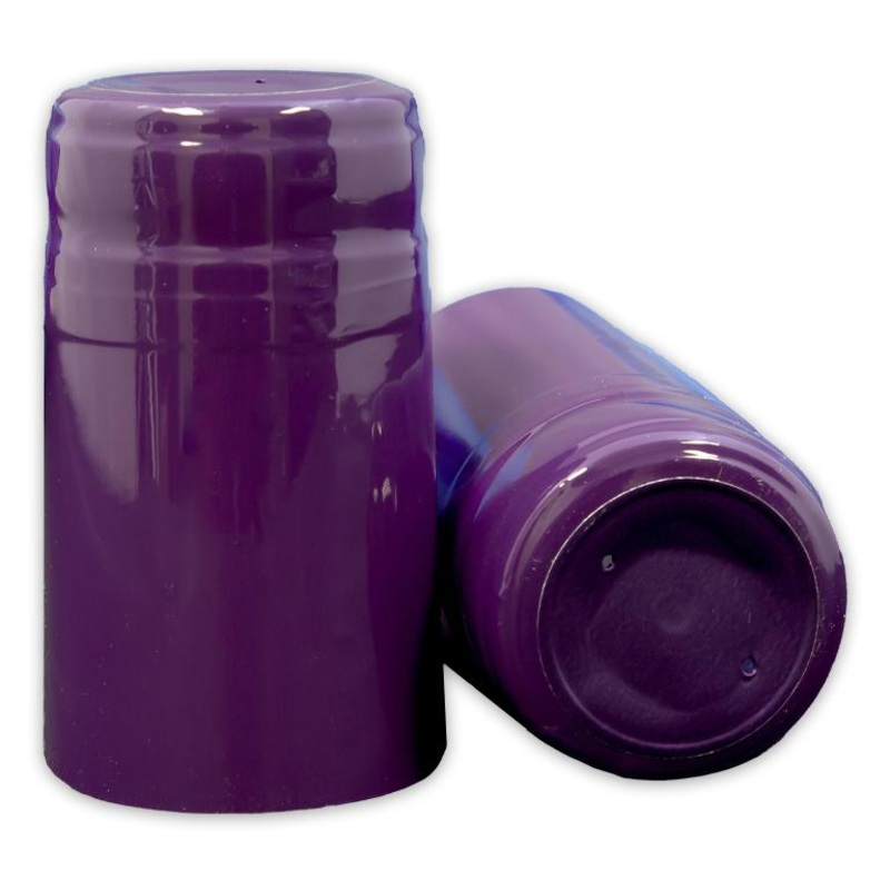 Bottle Shrink Capsules: Purple (30 Count)