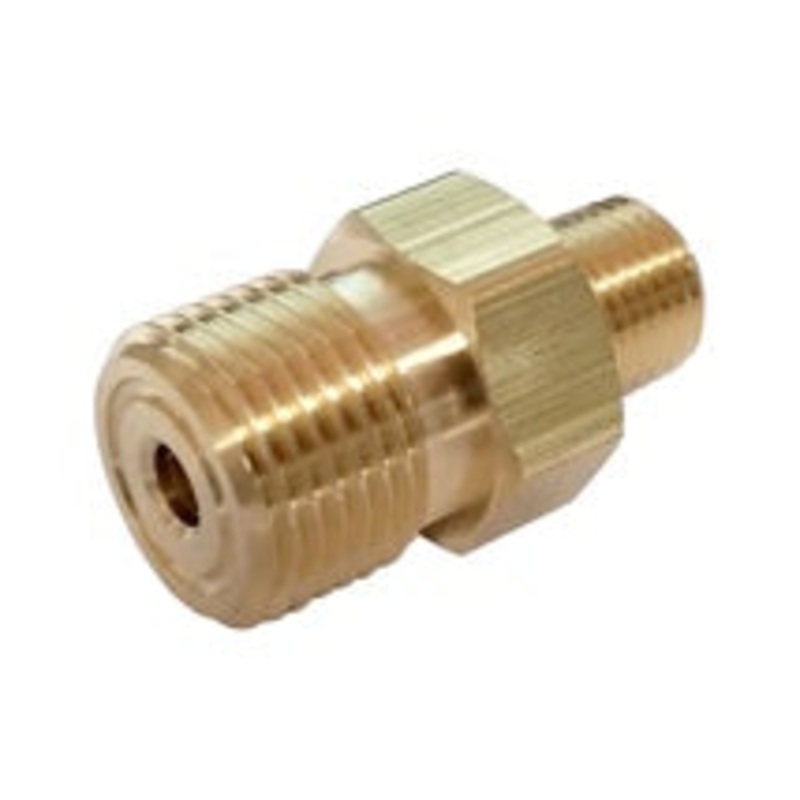 Brass CO2 Male x 1/4 MPT Adapter