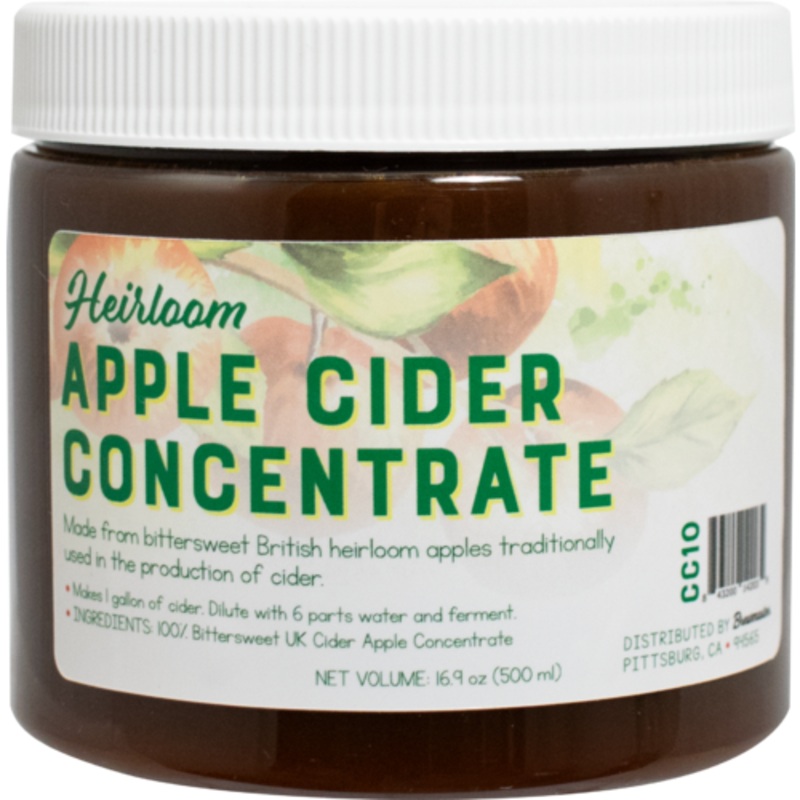 British Bittersweet Apple Cider Concentrate: 0.5L