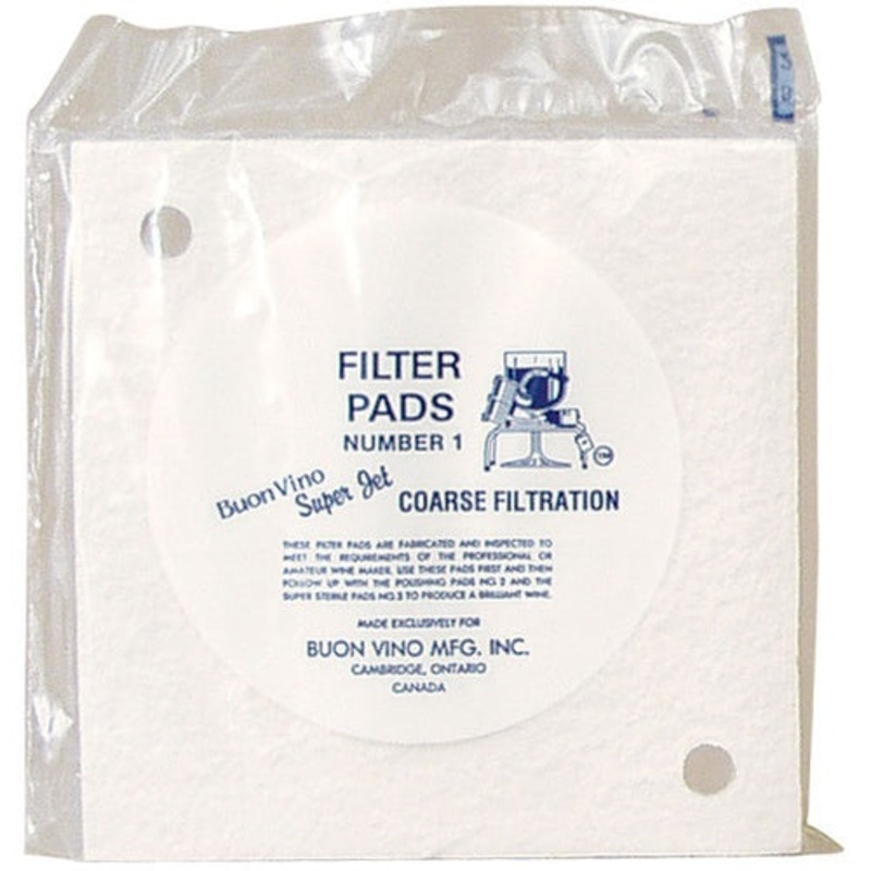 Buon Vino Super Jet Filter Pads: Coarse (Number 1)