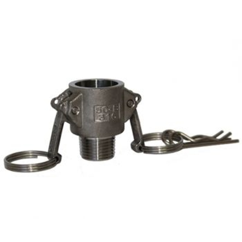 Cam Lock Fitting: Coupler MPT (Type B)