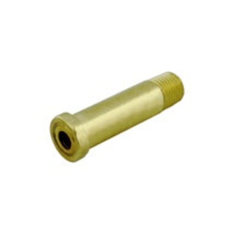 CO2 Regulator Stem: 1/4 MPT x 2-1/4 L (Right Hand Thread)