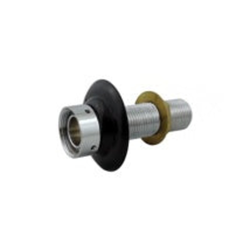 Faucet Shank 3-1/8 (Chrome) Max Wall Thickness 1-3/8