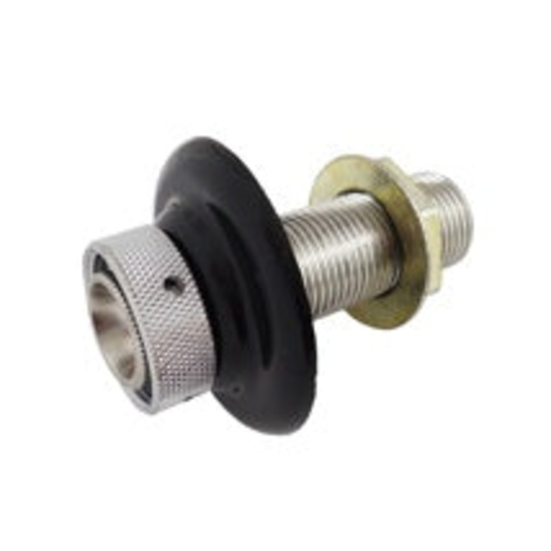 Faucet Shank: 4-1/8 (Stainless) Max Wall Thickness: 2-1/2