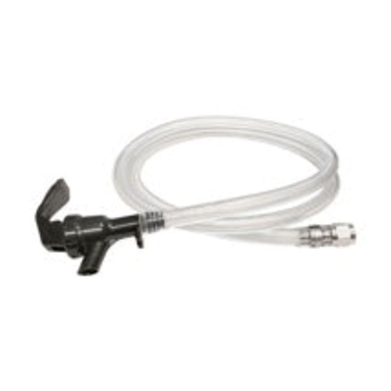 Hand Faucet with 4′ Hose and 1/4 Flare Nut & Stem