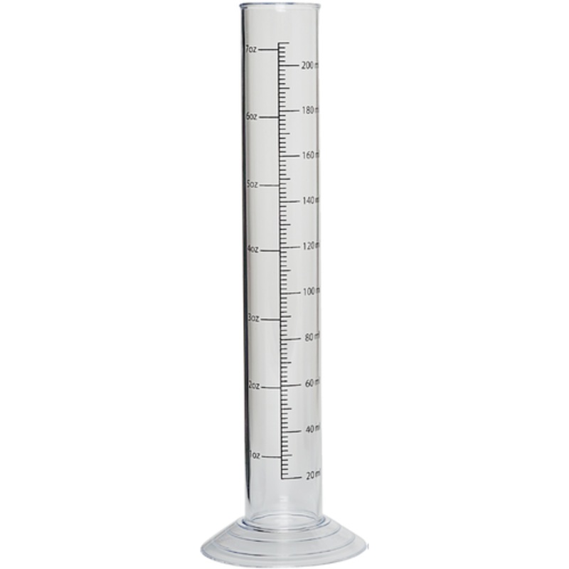 Hydrometer Flask: 10 (Plastic)