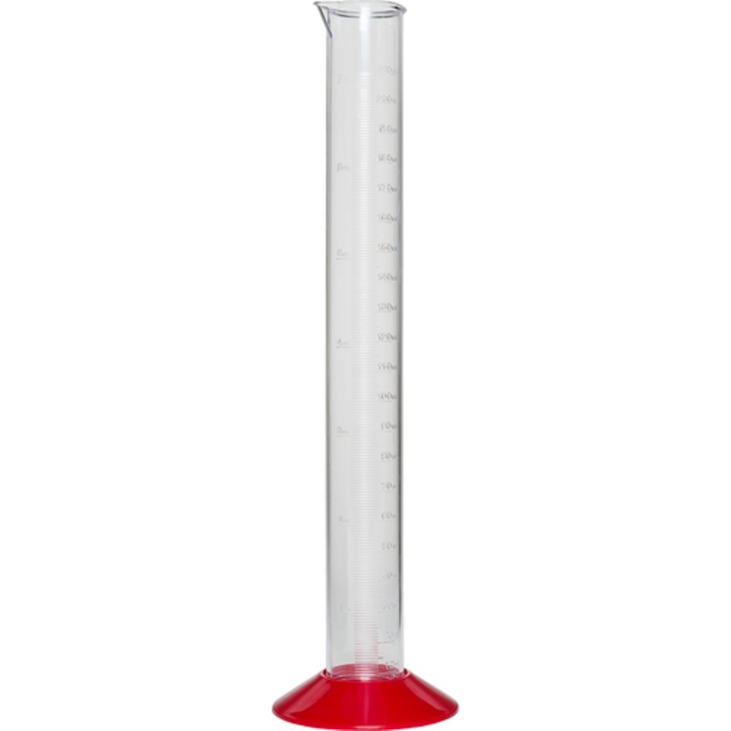 Hydrometer Flask: 12 (Plastic) with Screw Off Base