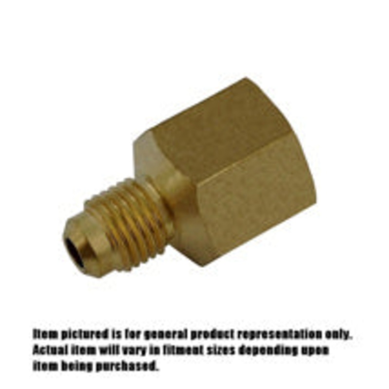 Male Flare 3/8 to 1/2 FPT (Brass)