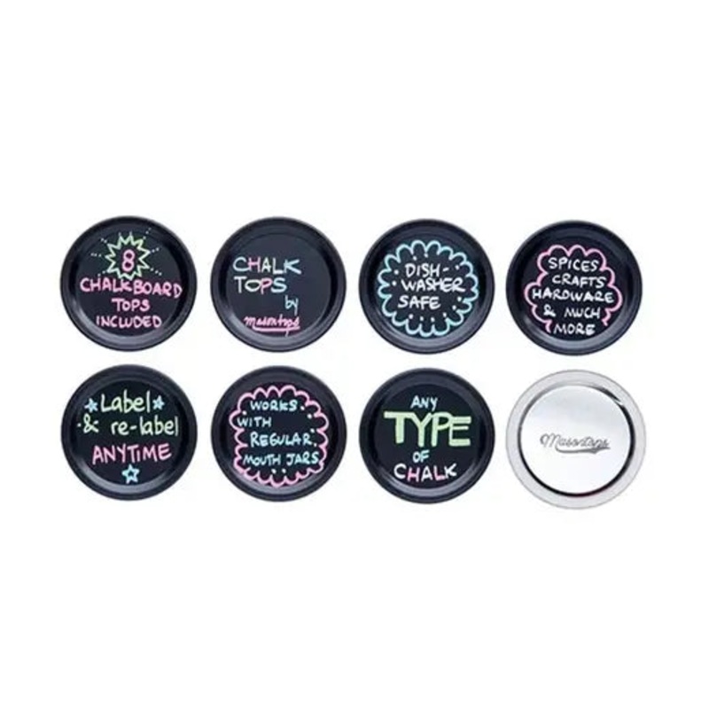 Masontops: Chalk Tops – Regular Mouth