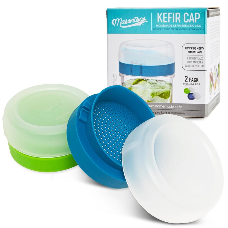 Masontops: Kefir Caps
