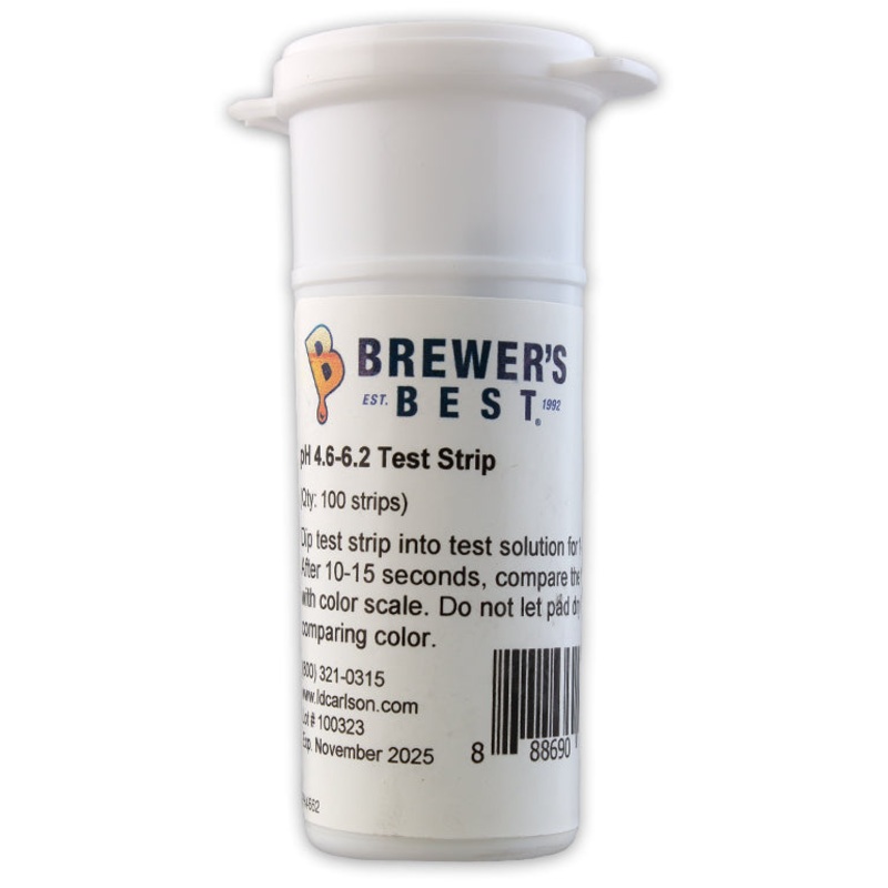 pH Strips – Beer Range 4.6 – 6.2