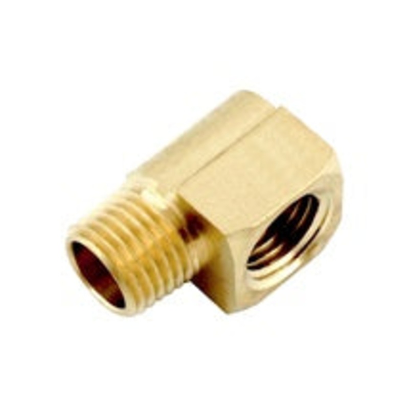 Street Elbow: 1/4 FPT x 1/4 MPT (Brass)