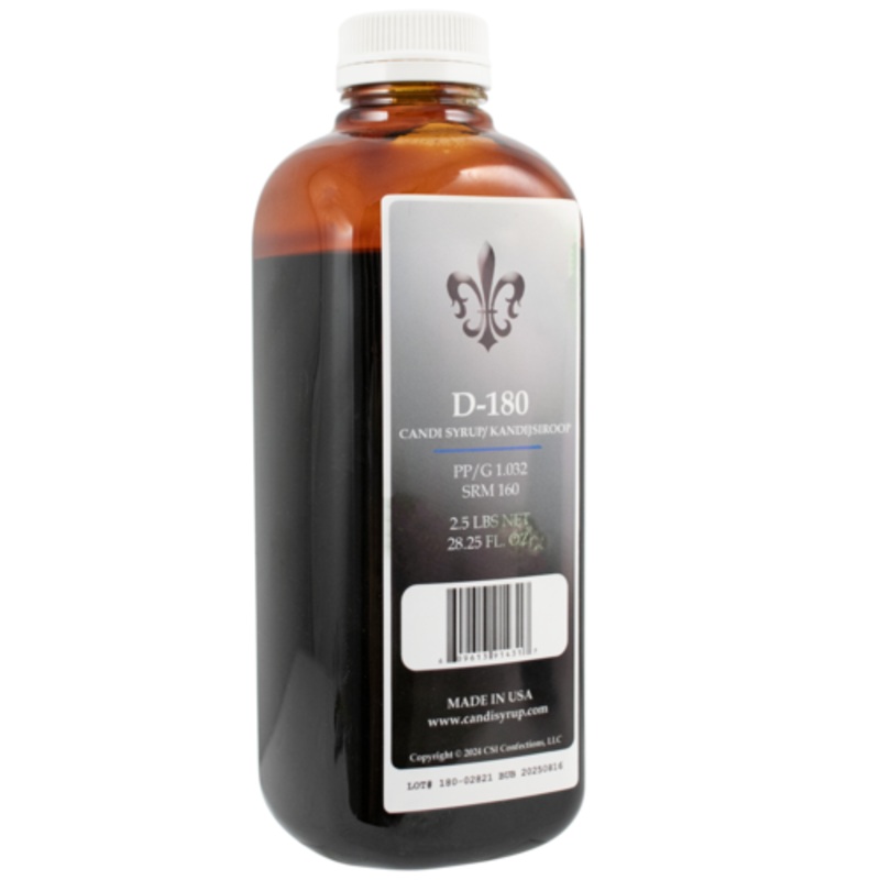 Candi Syrup – D-180 (Extra Dark) – 2.5 lb.