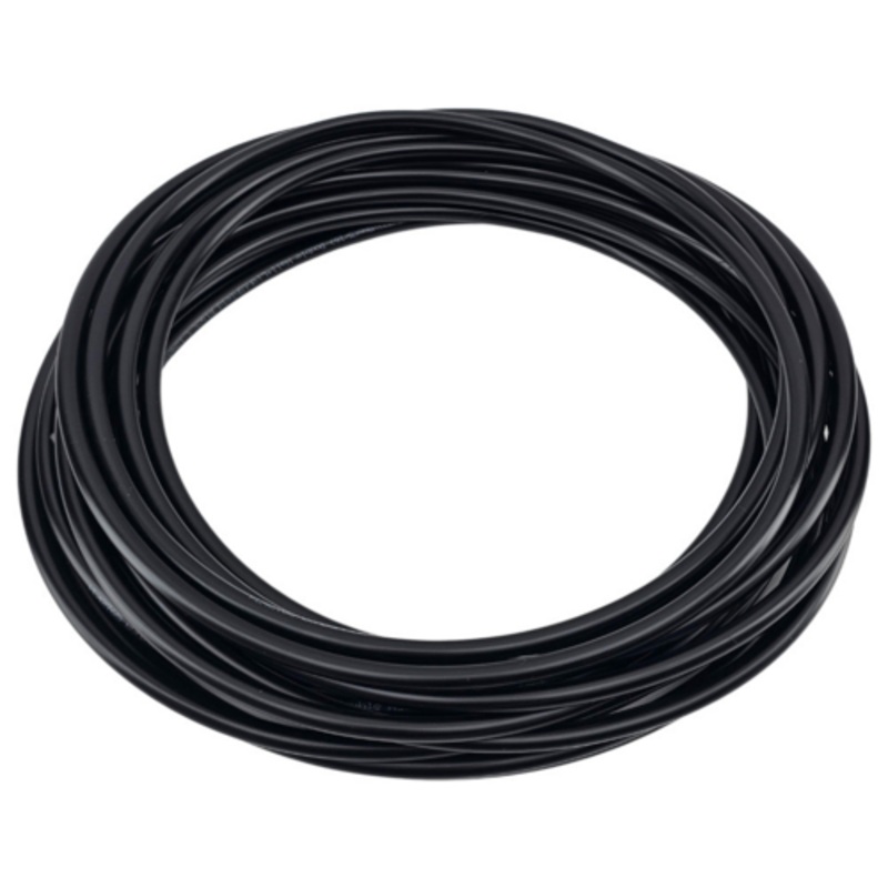 EVABarrier Double Wall Draft Tubing: 6.3 mm (I.D.) x 9.5 mm (O.D.) (1/4 x 3/8) LightShield Black