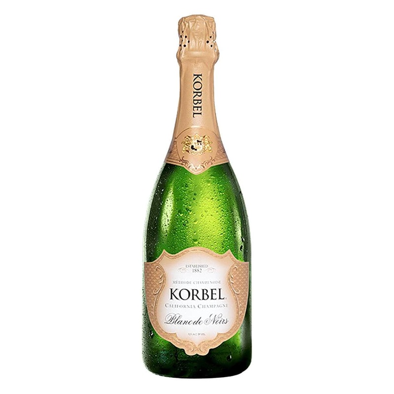 Korbel Cellars Blanc de Noirs California Champagne