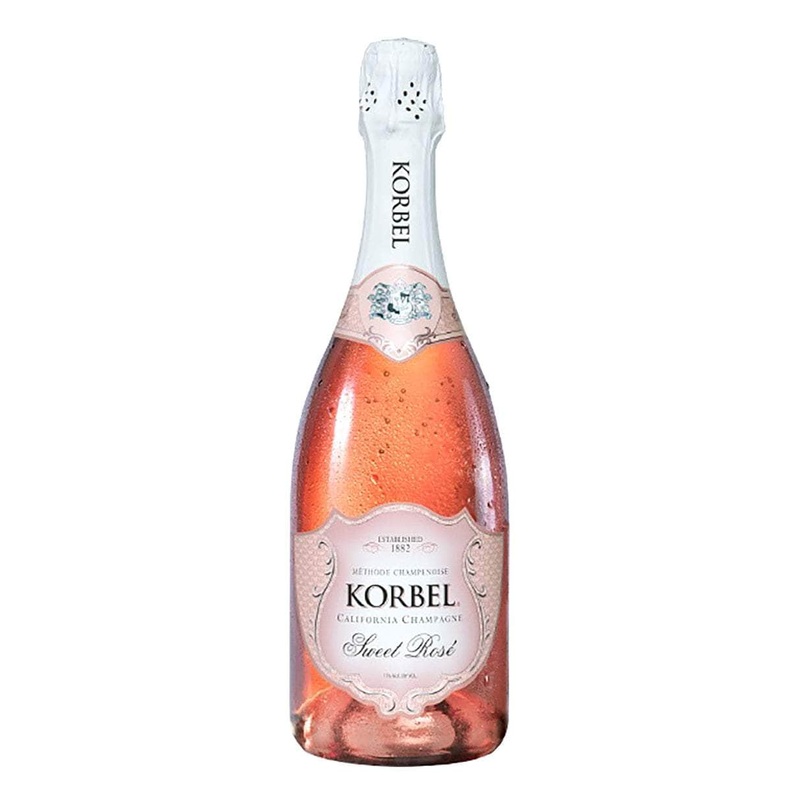 Korbel Sweet Rose California Champagne