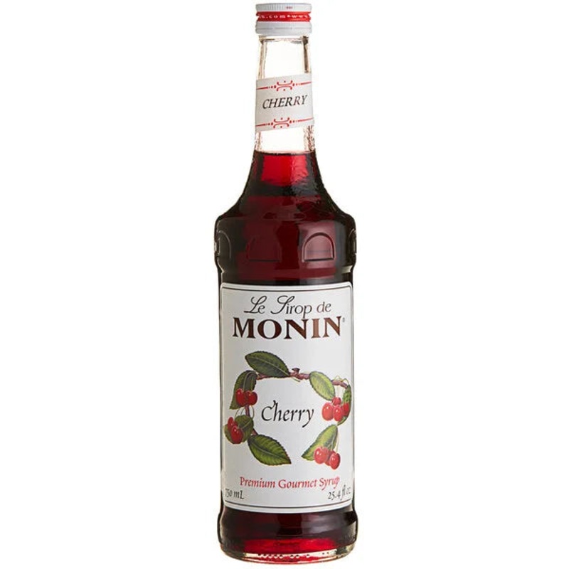 Monin: Premium Cherry Flavoring Syrup – 750 ml.