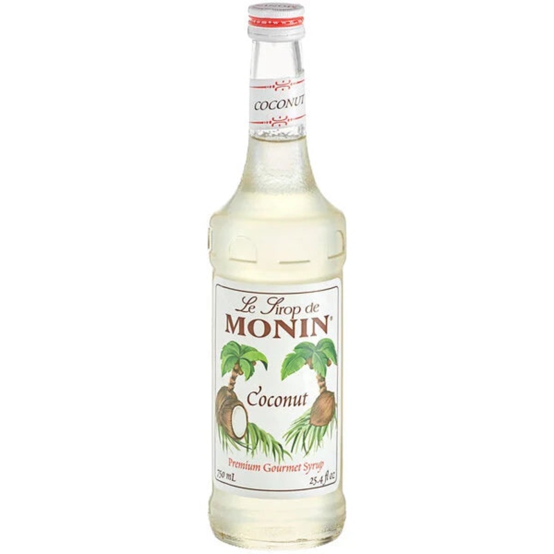 Monin: Premium Coconut Flavoring Syrup – 750 ml.
