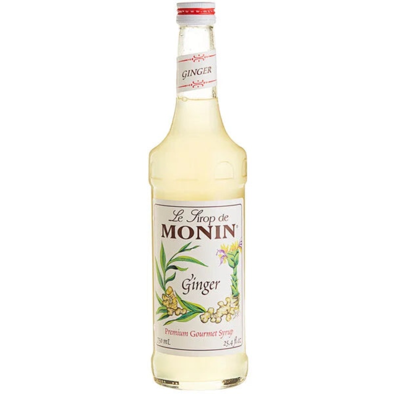 Monin: Premium Ginger Flavoring Syrup – 750 ml.