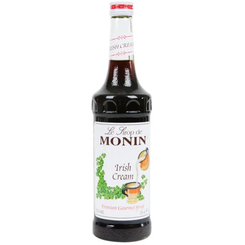 Monin: Premium Irish Cream Flavoring Syrup – 750 ml.