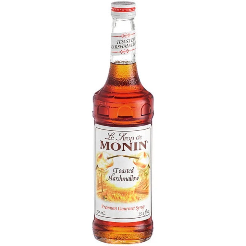 Monin: Premium Toasted Marshmallow Flavoring Syrup – 750 ml.