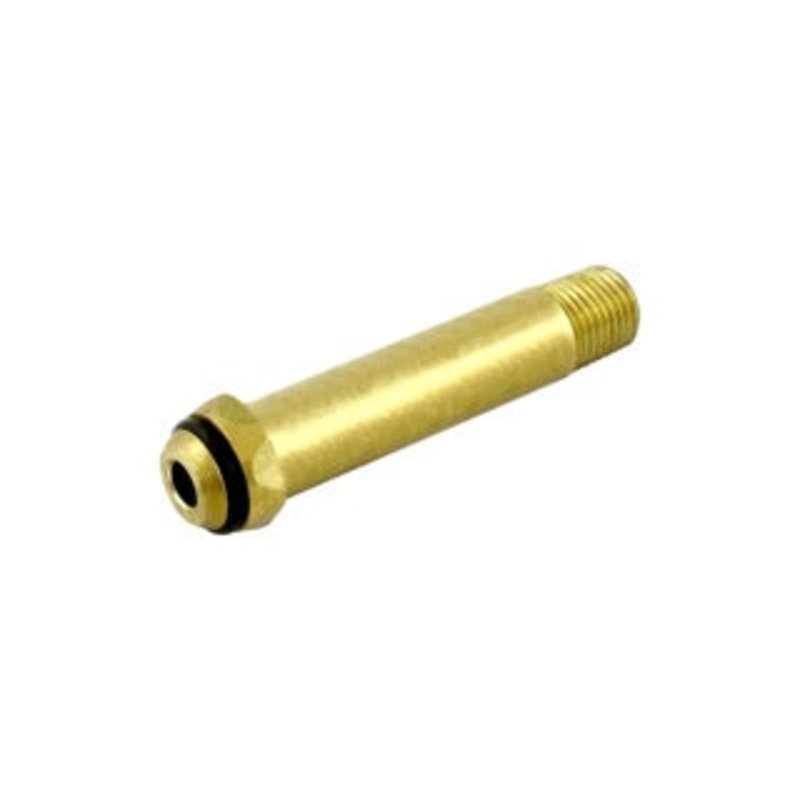 Nitrogen Stem with O-Ring, 1/4MPT x 3L (Left Hand Thread)