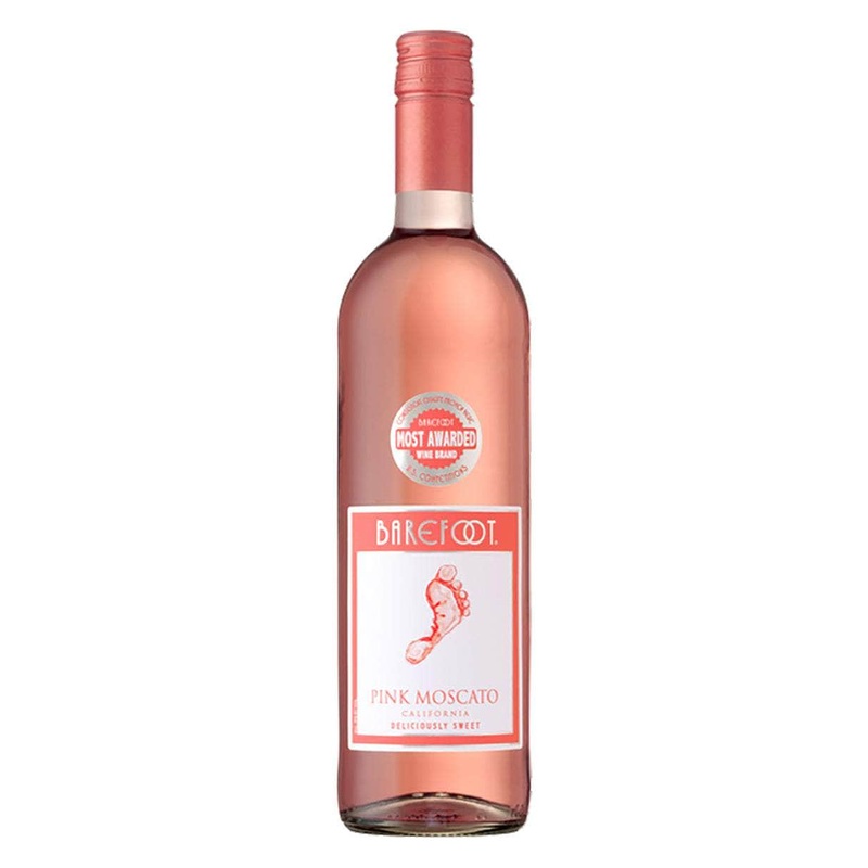 Barefoot Cellars Pink Moscato|750ml|1.5 Liter