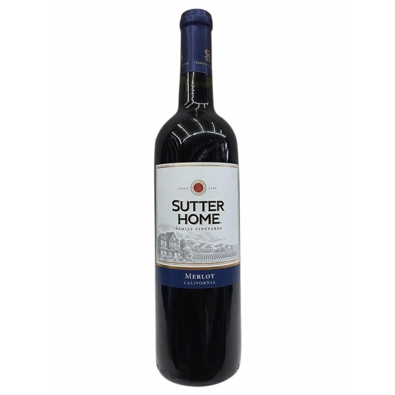 Sutter Home Merlot|750ml|1.5 Liter|4 Pack 187ml