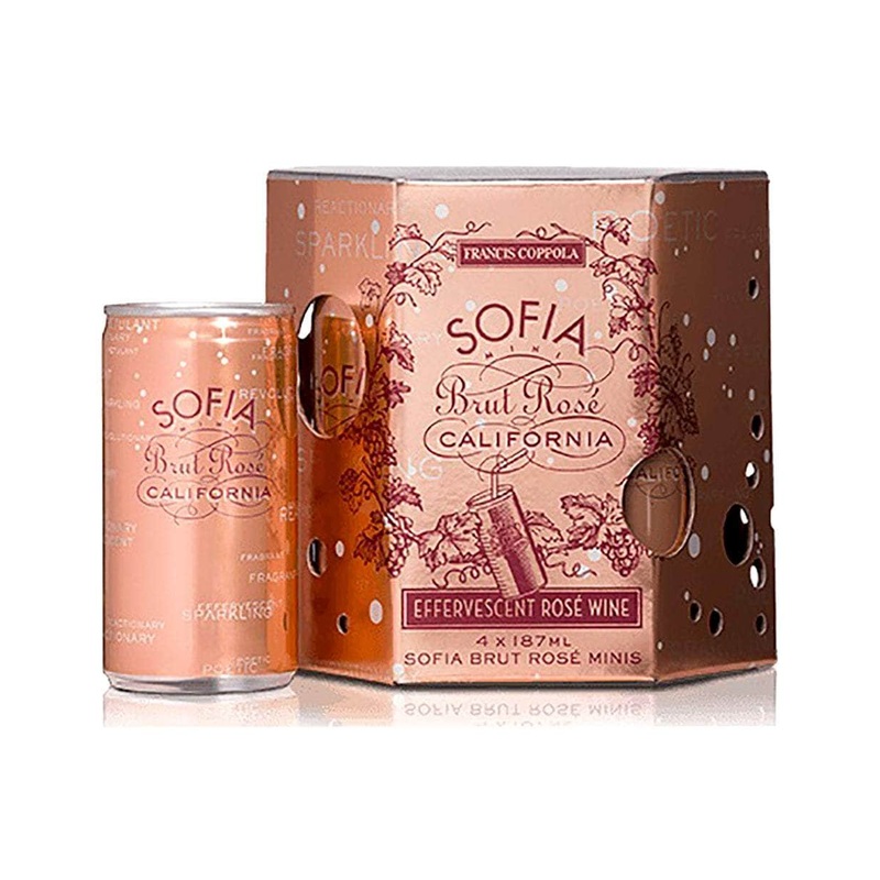 Francis Ford Coppola Sofia Brut Ros Can 4 Pack
