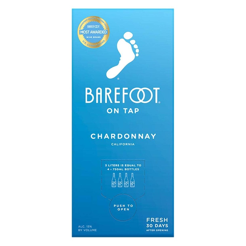 Barefoot On Tap Chardonnay 3 Liter
