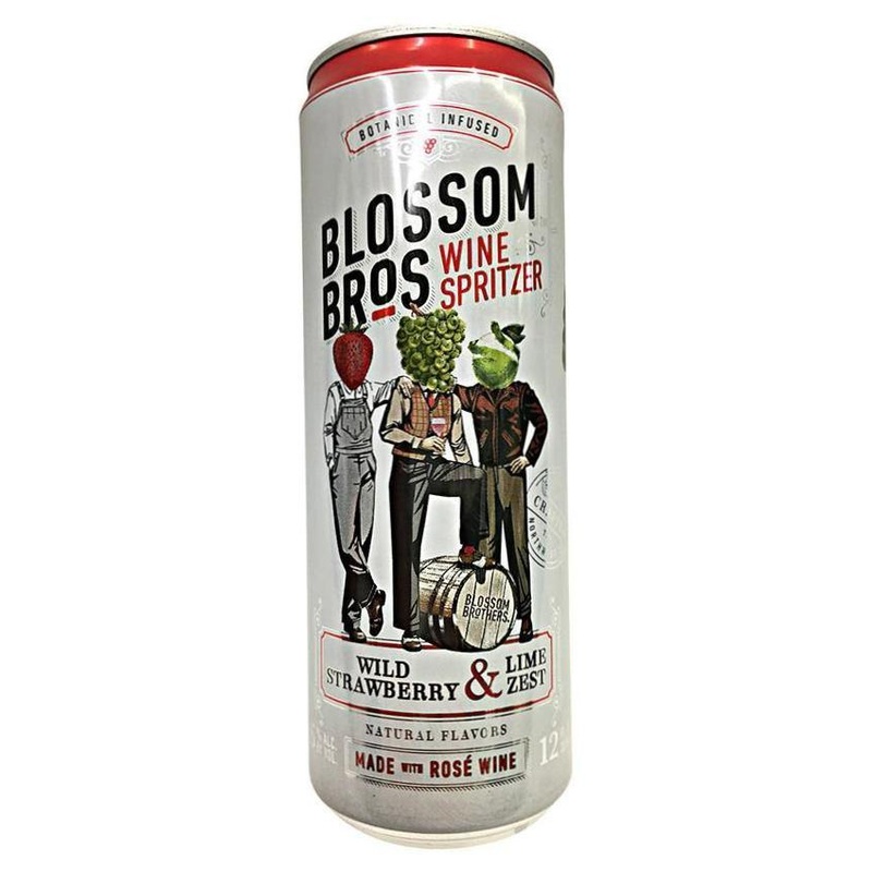 Blossom Bros Wild Strawberry & Lime Zest Can