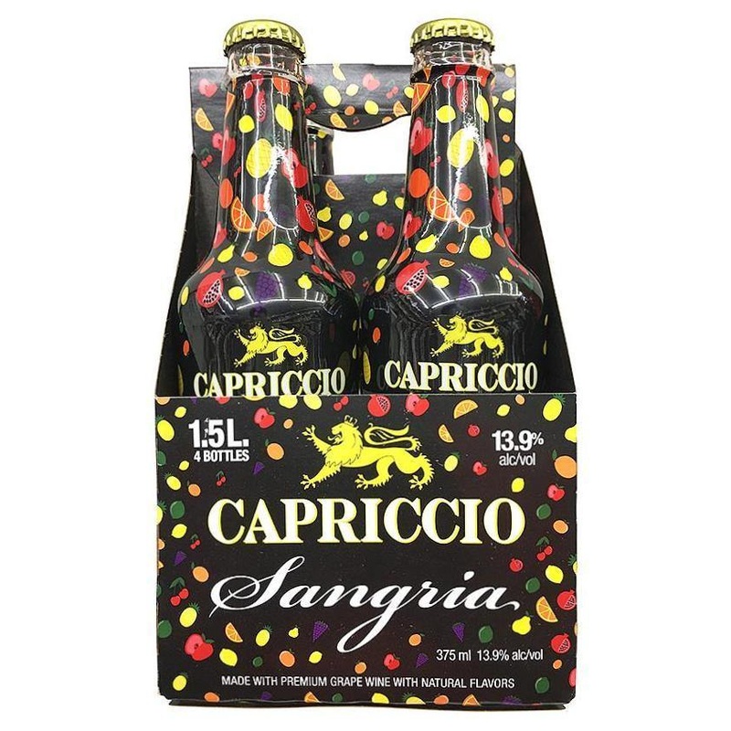 Capriccio Bubbly Sangria 4 Pack