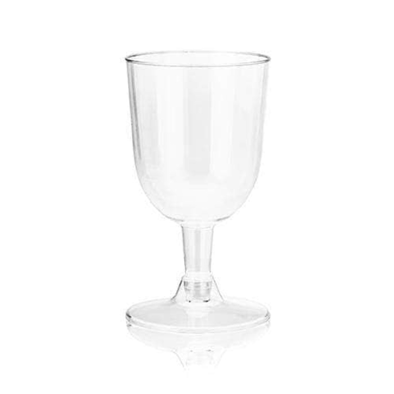 6oz Plastic Wine Glass Set – 8 pc