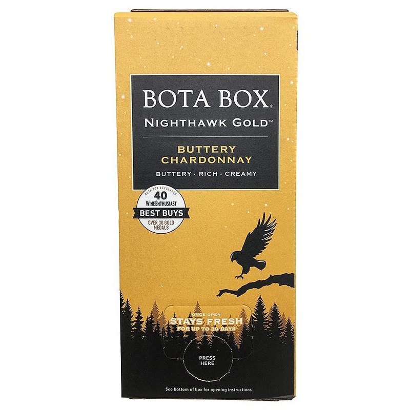 Bota Box Nighthawk Buttery Chardonnay 3 Liter