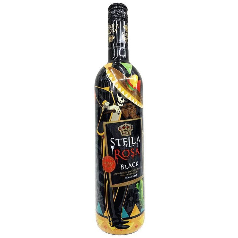 Stella Rosa Black Halloween Wrap