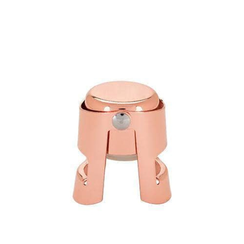Copper Champagne Stopper by Twine