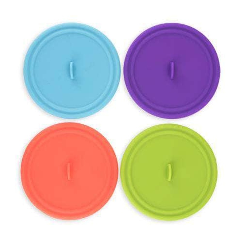 Dome Wine Glass Covers in Asstd Colors by True
