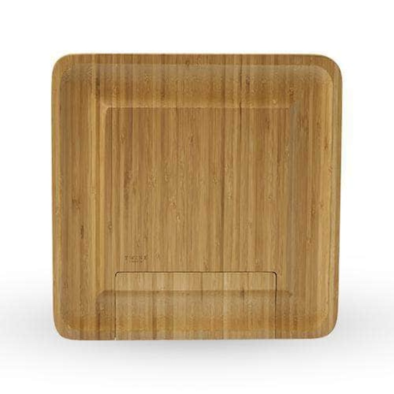 Four Piece Bamboo Cheese Board and Knife Set by Twine