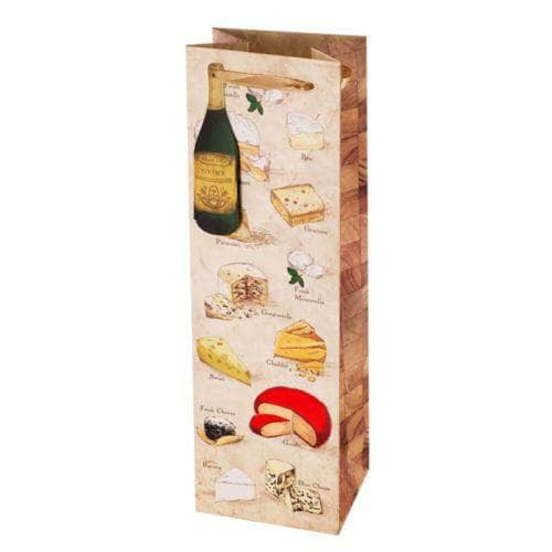 Say Cheese! – Illustrated Wine Bag by Cakewalk
