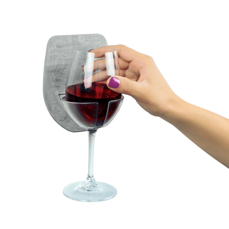 Sipski Shower Wine Holder – Marble