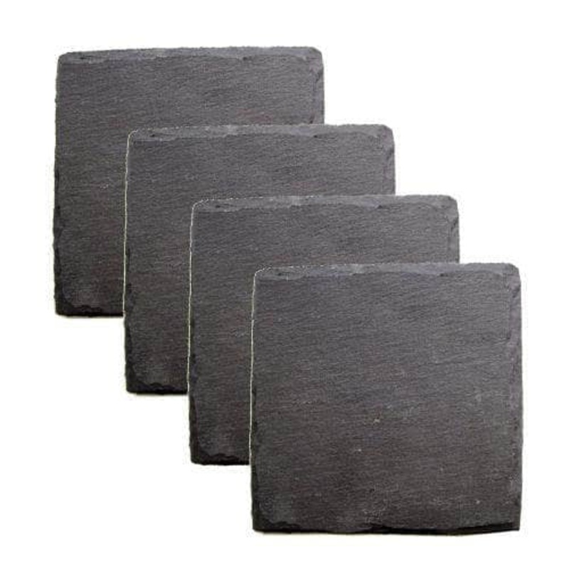 Square Slate Coasters by Twine