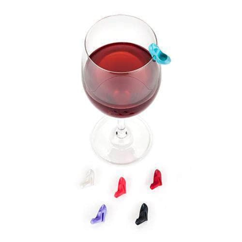 Stiletto Wine Charms by Blush – Set of 6 by Blush