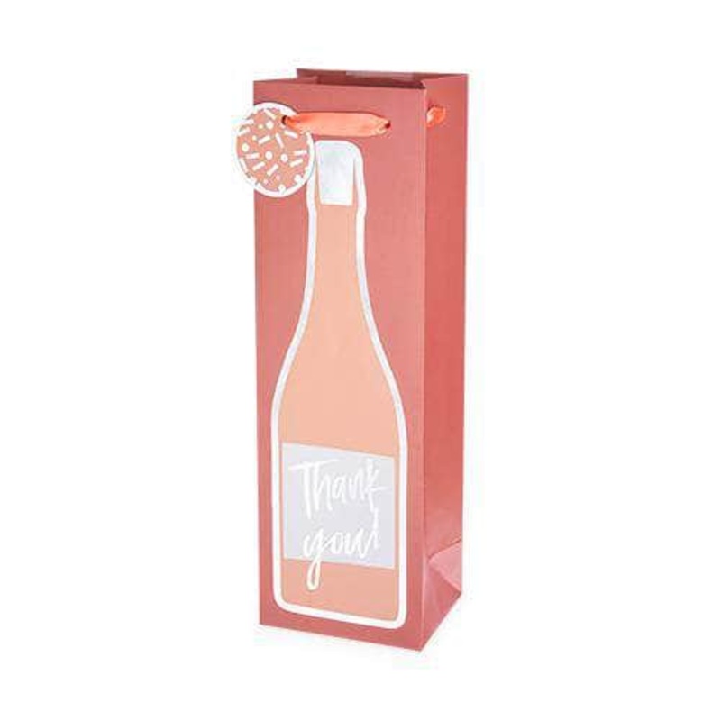 Thank You! Single-bottle Wine Bag by Cakewalk