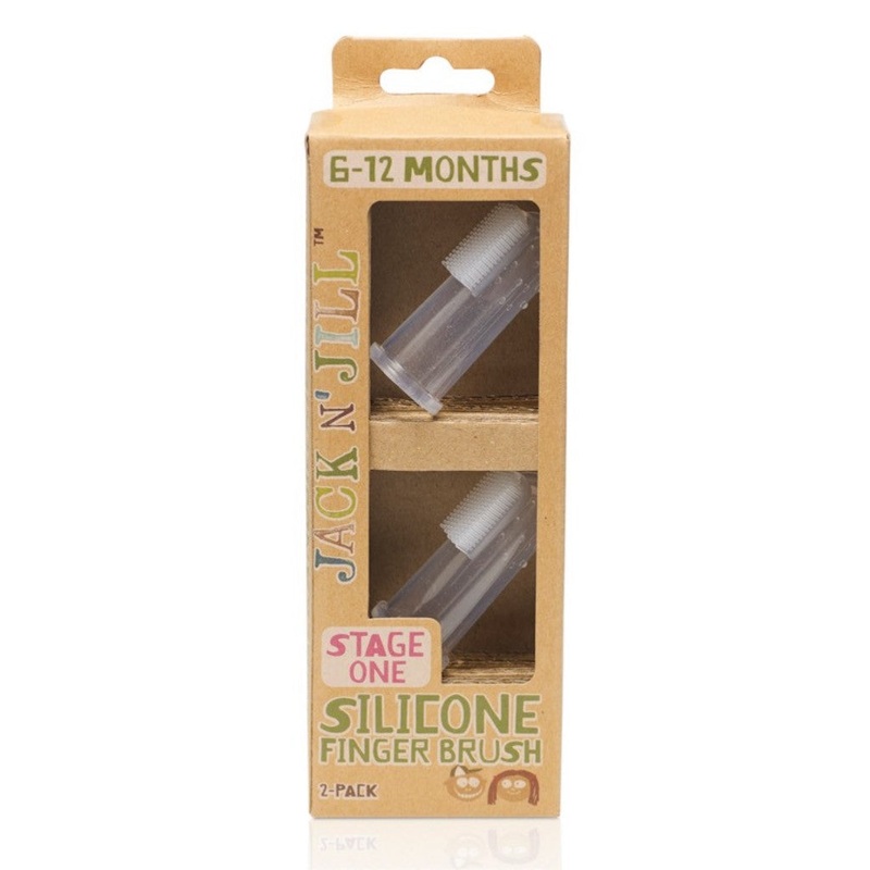 Jack N’ Jill Silicone Finger Brush (2 Pack)