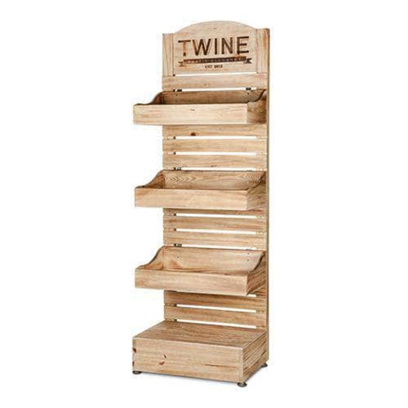 Wood Display Rack by Twine