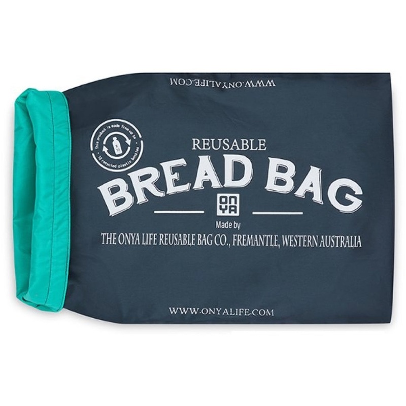 Onya Reusable Bread Bag|Aqua|Charcoal