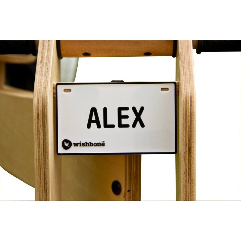 Wishbone Bike Name Plate