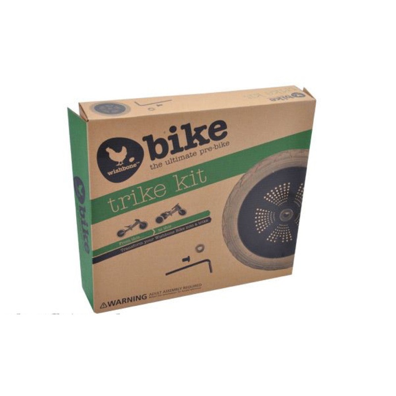 Wishbone Trike Conversion Kit|Black|Raw